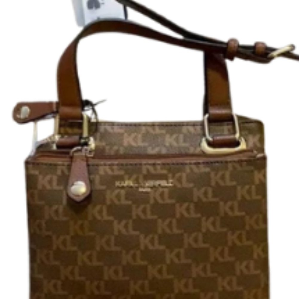 Karl Lagerfeld Women's PARIS Madison Mono Crossbod